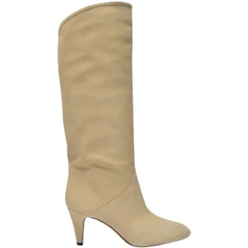 Leather boots , female, Sizes: 3 UK - Isabel marant - Modalova