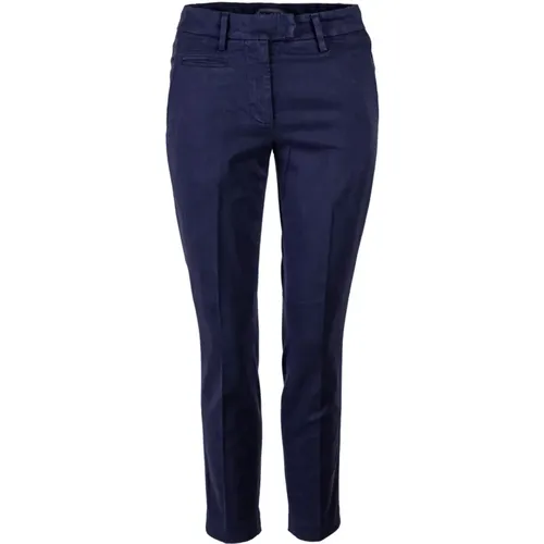 Slim Fit Trousers , female, Sizes: W31, W28 - Dondup - Modalova