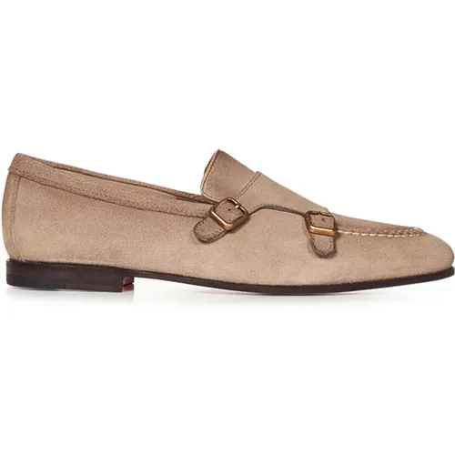 Mens Shoes Loafer Ss24 , male, Sizes: 7 UK, 9 UK, 6 UK, 6 1/2 UK, 10 UK - Santoni - Modalova