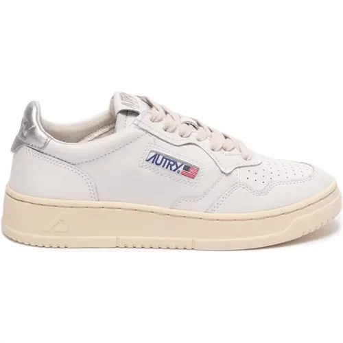 Low Leather Sneakers , female, Sizes: 4 UK - Autry - Modalova