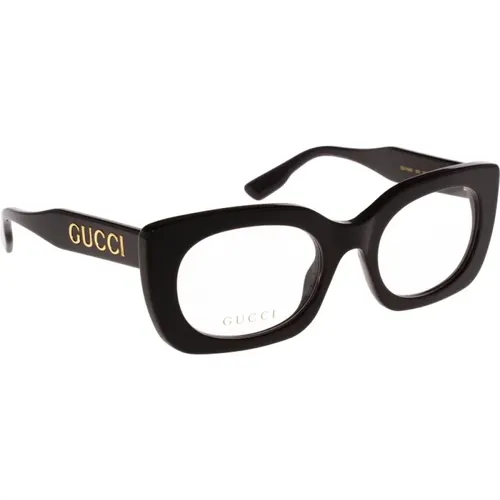 Stilvolle originale Rezeptbrillen für Frauen , Damen, Größe: 53 MM - Gucci - Modalova