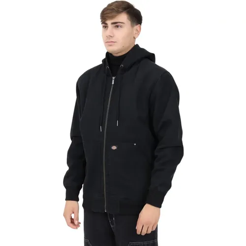 Schwarze Canvas Kapuzenjacke - Dickies - Modalova