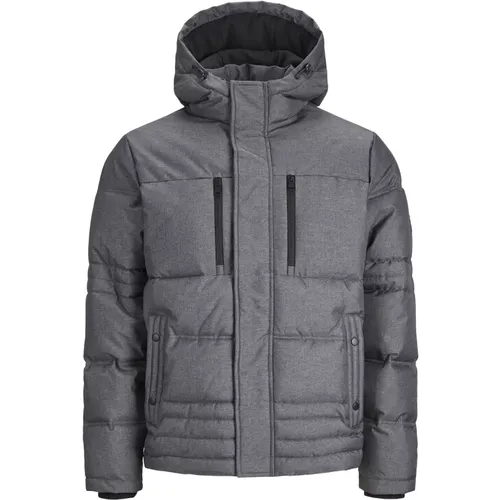 Herren Kapuzen Steppjacke - jack & jones - Modalova