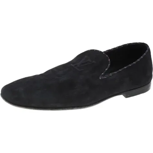 Pre-owned Suede flats , female, Sizes: 10 UK - Louis Vuitton Vintage - Modalova