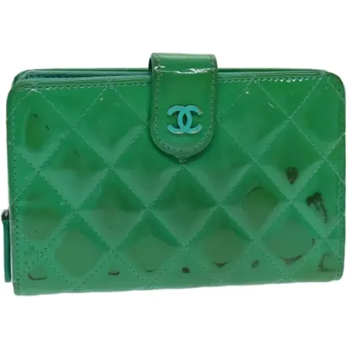 Pre-owned Coated canvas wallets , female, Sizes: ONE SIZE - Chanel Vintage - Modalova