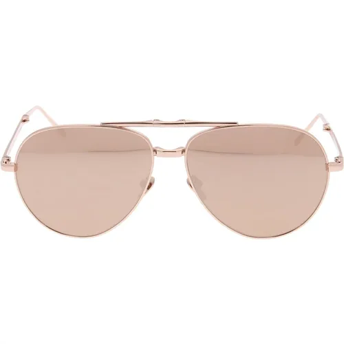 Sunglasses , female, Sizes: ONE SIZE - Linda Farrow - Modalova