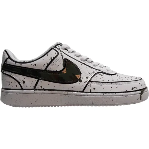 Individuelle Camouflage-Sneaker , Herren, Größe: 44 1/2 EU - Nike - Modalova