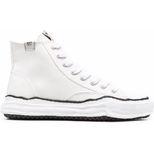 Weiße High-Top Sneakers , Herren, Größe: 44 EU - MIHARA YASUHIRO - Modalova