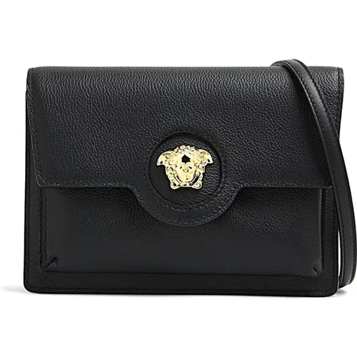 Stylish Leather Bag for Everyday Use , female, Sizes: ONE SIZE - Versace - Modalova