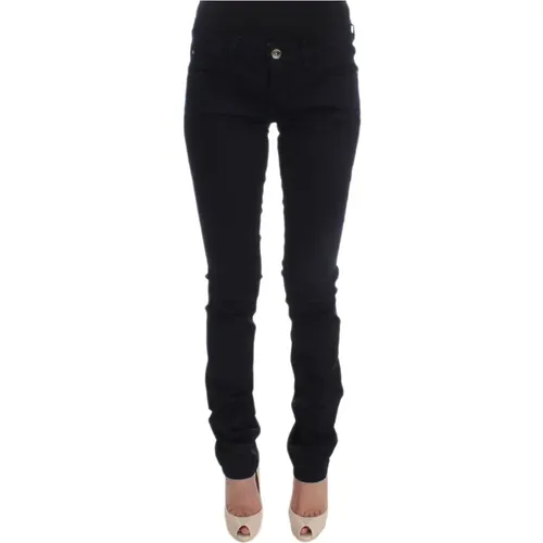 Baumwollmischung Slim Fit Jeans , Damen, Größe: W26 - Costume National - Modalova