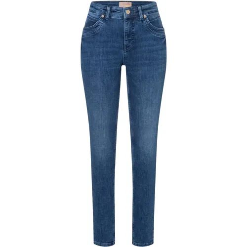 Slim Leg Denim Jeans , Damen, Größe: S L30 - MAC - Modalova