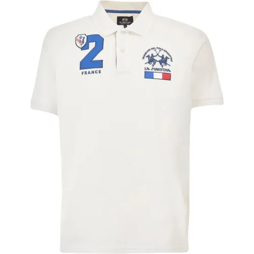 Cotton Pique Polo Spring/Summer Collection 2024 , male, Sizes: L, 2XL - LA MARTINA - Modalova