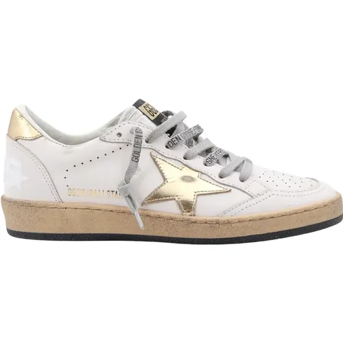 Weiße Schnürschuhe , Damen, Größe: 36 EU - Golden Goose - Modalova