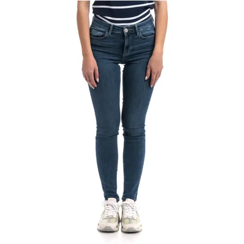 High-waisted skinny jeans , female, Sizes: W28, W32, W31, W33, W27, W25, W26, W24 - Liu Jo - Modalova