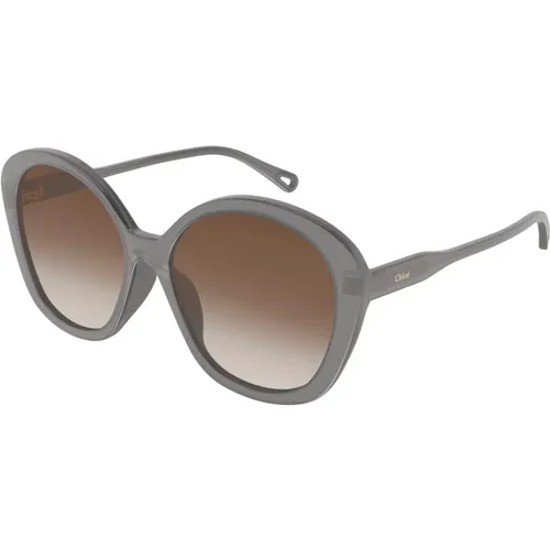 Sunglasses , female, Sizes: 55 MM - Chloé - Modalova