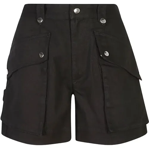 Schwarze Shorts Aw24 Damenbekleidung , Damen, Größe: S - Isabel Marant Étoile - Modalova