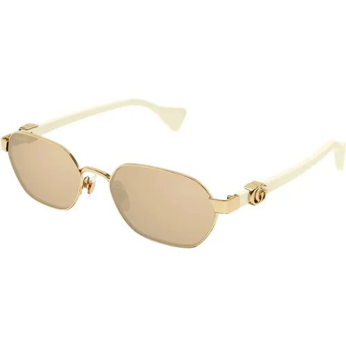 Stilvolle Sonnenbrille Gg1593S Farbe 002 , Damen, Größe: 56 MM - Gucci - Modalova