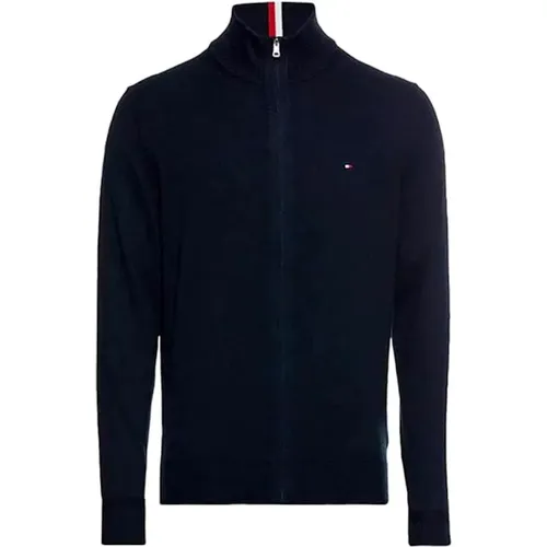 Sweater High Neck Regular Fit , male, Sizes: L, M, XL, 2XL, 3XL - Tommy Hilfiger - Modalova