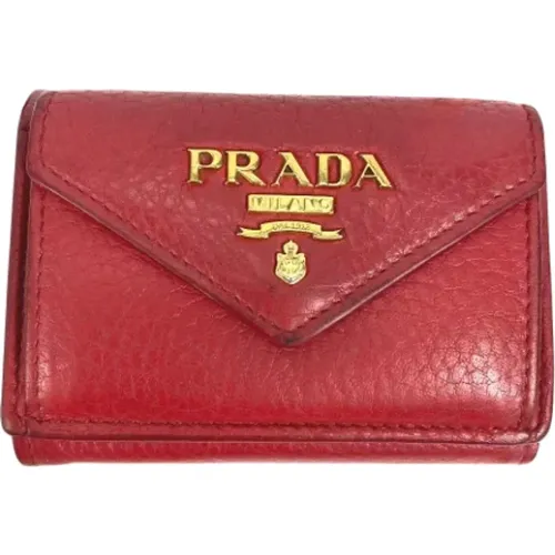 Pre-owned Leder portemonnaies - Prada Vintage - Modalova