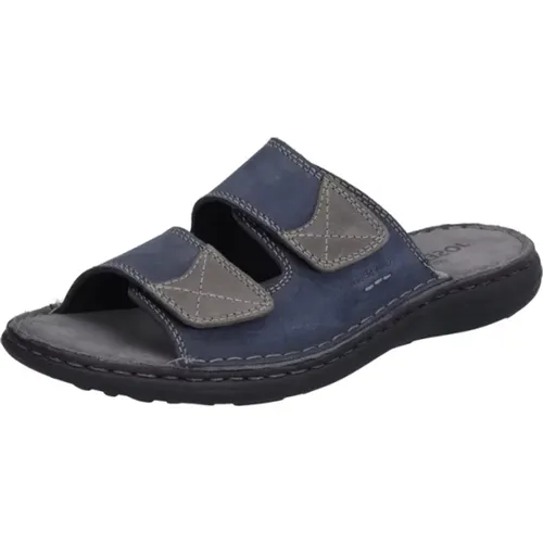 Herren Slip-On Sandalen Vincent , Herren, Größe: 41 EU - Josef Seibel - Modalova