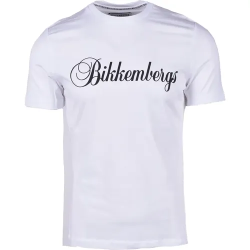 T-Shirts , male, Sizes: XL, L, S, M - Bikkembergs - Modalova