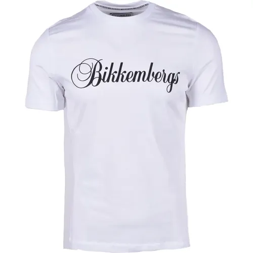 Stilvolle Baumwoll-T-Shirt Kollektion , Herren, Größe: XL - Bikkembergs - Modalova