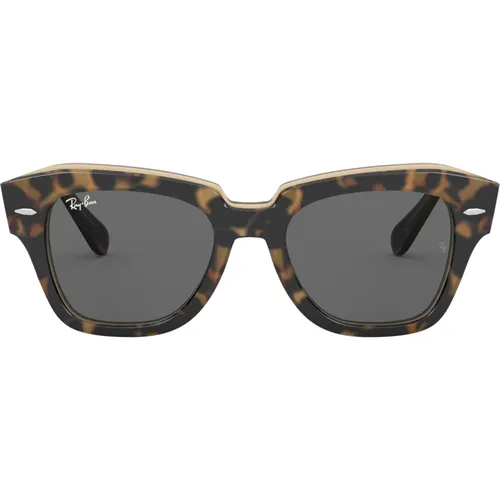 Rb2186 State Street Polarized State Street Polarized Sunglasses , female, Sizes: 49 MM - Ray-Ban - Modalova