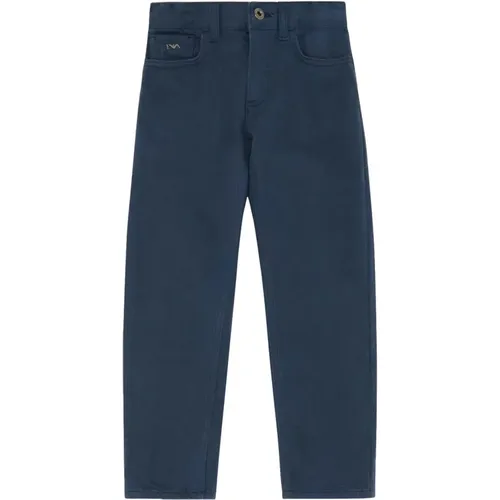 Denim Baumwolle Lyocell Fünf-Taschen-Jeans - Emporio Armani - Modalova