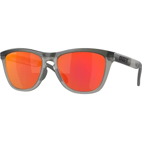 Frogskins Range Sonnenbrille Prizm Ruby , Herren, Größe: 55 MM - Oakley - Modalova
