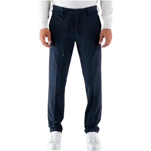 Straight Trousers , male, Sizes: W32 - Briglia - Modalova