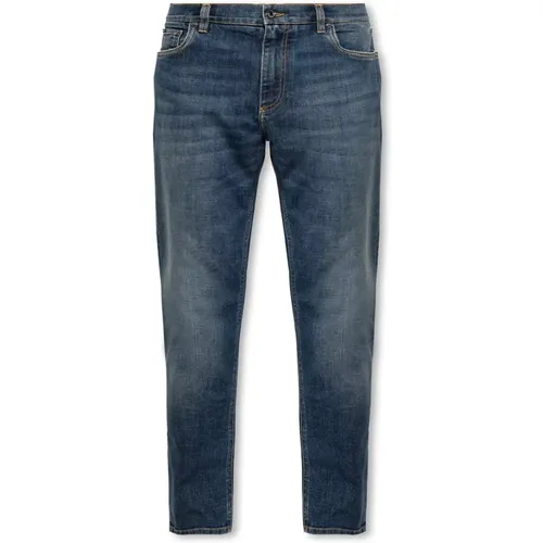 Jeans mit Logo , Herren, Größe: 2XL - Dolce & Gabbana - Modalova