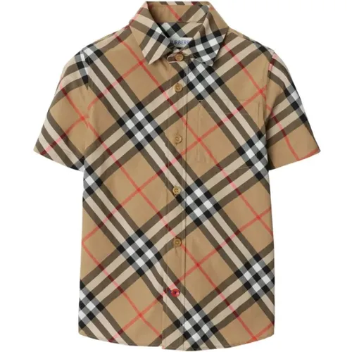 Kinder Karo Hemden Vintage Check - Burberry - Modalova