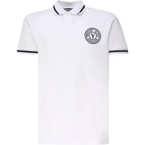 T-shirts and Polos , male, Sizes: L, XL, S, M, 2XL - Versace Jeans Couture - Modalova
