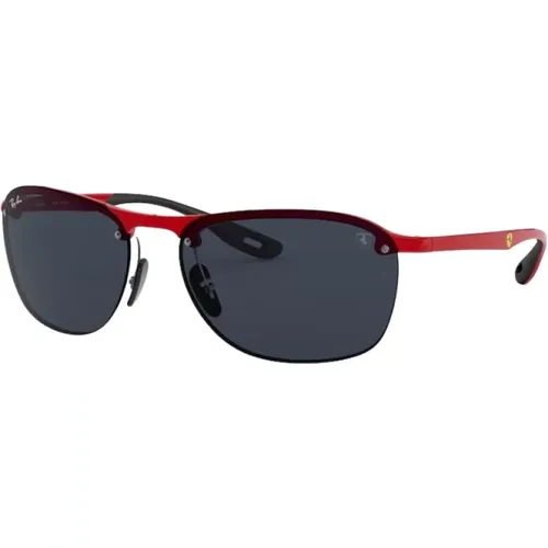 Rb4302M Ferrari Sonnenbrille , Herren, Größe: 62 MM - Ray-Ban - Modalova