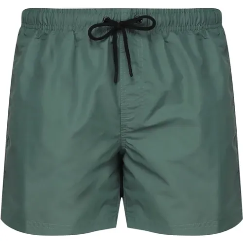 Camo Shorts Costume Elastic Waist , male, Sizes: M, 2XL, S, L, XL - Sundek - Modalova