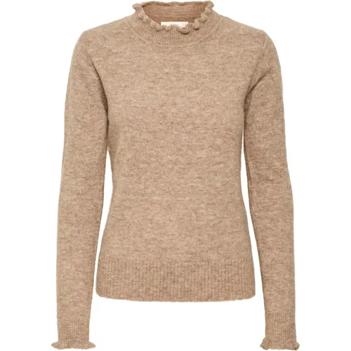 Pullover - Sandy Grey Melange , Damen, Größe: S - InWear - Modalova