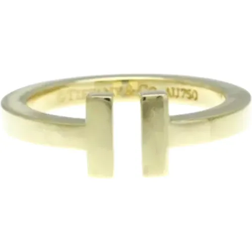 Pre-owned Gold rings , female, Sizes: ONE SIZE - Tiffany & Co. Pre-owned - Modalova