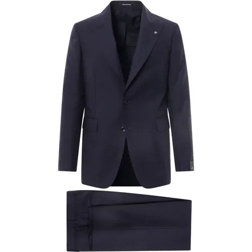 Double-Breasted Suit , male, Sizes: 2XL - Tagliatore - Modalova