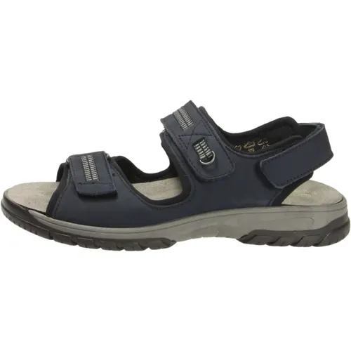 Blaue Sandalen 372002 , Herren, Größe: 44 1/2 EU - Waldläufer - Modalova