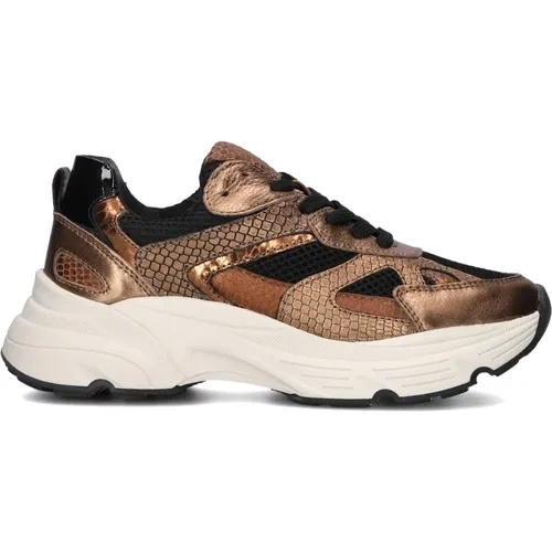 Tokio Sneakers Niedrig Bronze , Damen, Größe: 38 EU - Lina Locchi - Modalova