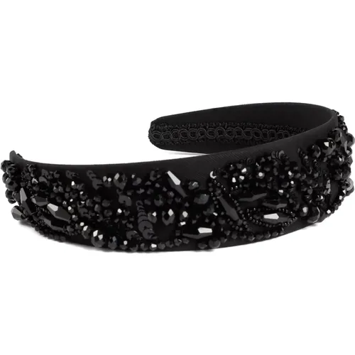 Wide Headband in , female, Sizes: ONE SIZE - Erdem - Modalova