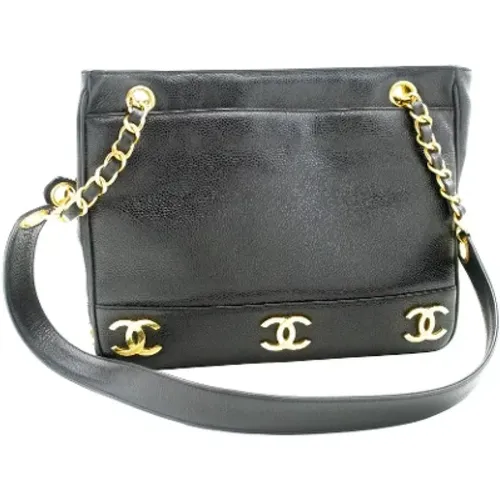 Pre-owned Leather shoulder-bags , female, Sizes: ONE SIZE - Chanel Vintage - Modalova