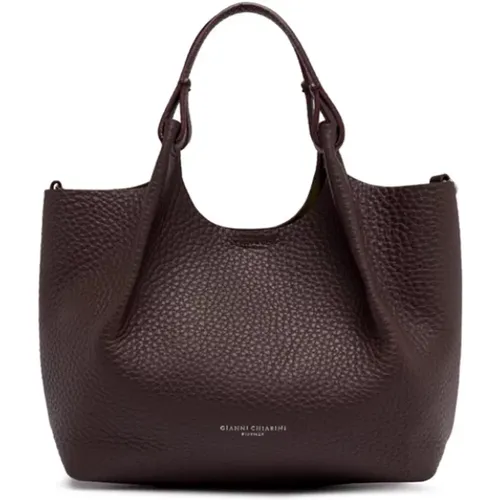 Ikonic DUA Leder Tasche , Damen, Größe: ONE Size - Gianni Chiarini - Modalova