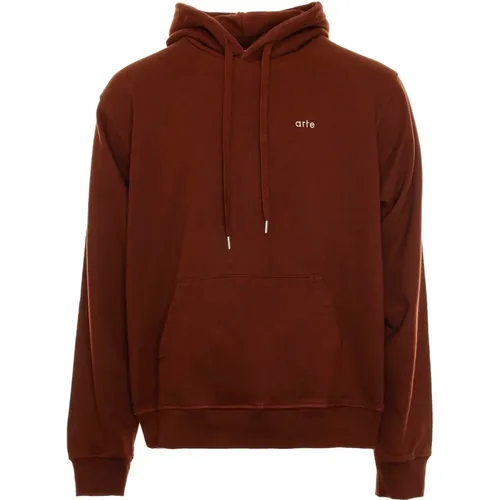 Hoodie mit Herzlogo , Herren, Größe: M - Arte Antwerp - Modalova