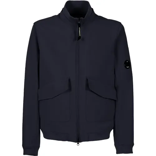 Stylische Bomberjacke , Herren, Größe: L - C.P. Company - Modalova