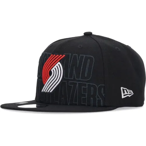 Portland Trail Blazers Flacher Schirm Kappe - new era - Modalova