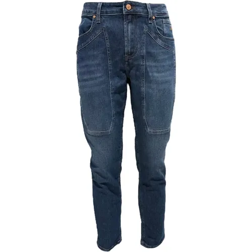 Slim-Fit 5-Pocket Skinny Jeans , Herren, Größe: W34 - Jeckerson - Modalova