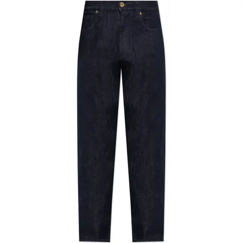 Straight leg jeans , Herren, Größe: W32 - Versace - Modalova