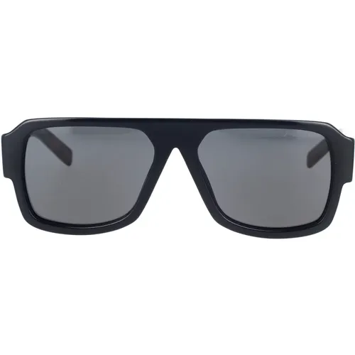 Stylish Pilot Sunglasses , male, Sizes: 56 MM - Prada - Modalova