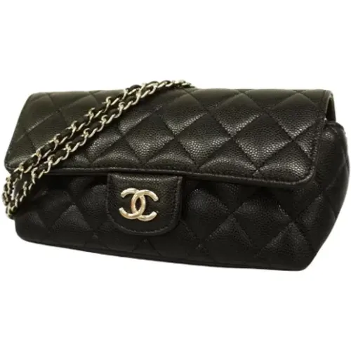 Pre-owned Leather chanel-bags , female, Sizes: ONE SIZE - Chanel Vintage - Modalova